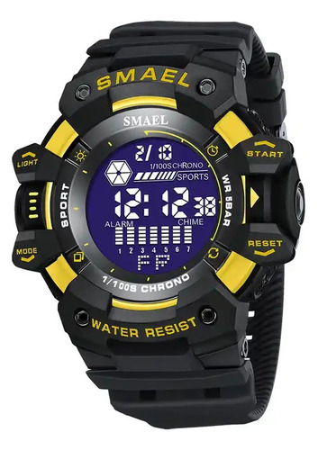 Relógio Masculino Digital Smael 8050 Militar Tático Cores 