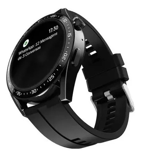 Smartwatch Hw28 Digital Redondo Masculino Feminino