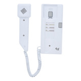 Telefono Tec-3 Intec Blanco Para Intercomunicacion 