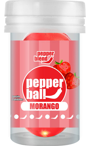 Hot Ball Bolinha Morango - C/ 2 Unidades