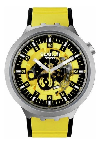 Reloj Swatch Sb07s109  Bolden Yellow  Agente Oficial