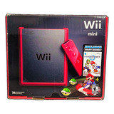 Console De Videogames Seminovo Nintendo Wii Mini Vermelho