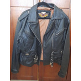 Chamarra De Piel Harley Davidson Mujer