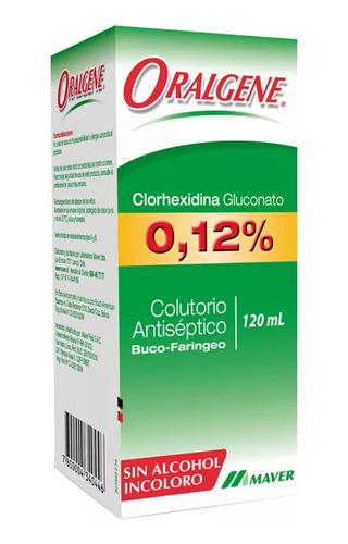 Enjuague Bucal Oralgene Chx 0,12% 120ml