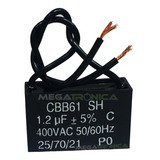 Capacitores Arranque Motor De 1.2µf  X 400vac 50/60hz Envios