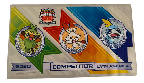 Playmat Pokémon - Latin América 2020 Competidor