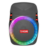 Bafle Profesional Recargable Kaiser Ksr-link Color Negro