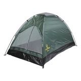 Barraca Para Camping Koala 3 Pessoas 600mm De Coluna D'agua Verde Escuro - Guepardo