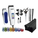 Kit Maquina De Cortar Cabelo Color Code Wahl Combo + Mini 