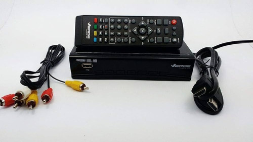 Conversor Tv De Sinal Analógico Para Digital  Hdtv - Set Box