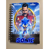 Agenda Sonic + Llaveros + Stikers +  Imanes + Regalo