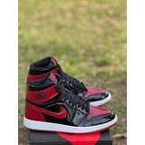 Jordan Retro 1 Negro Y Rojo 27 Cm