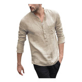 Camisetas Masculinas Com Cordão Retrô Praia Yoga Tops 1523