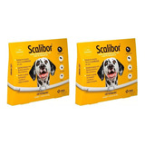 2 Coleiras Scalibor Leishmaniose Cachorro Grande  65cm Kit 2