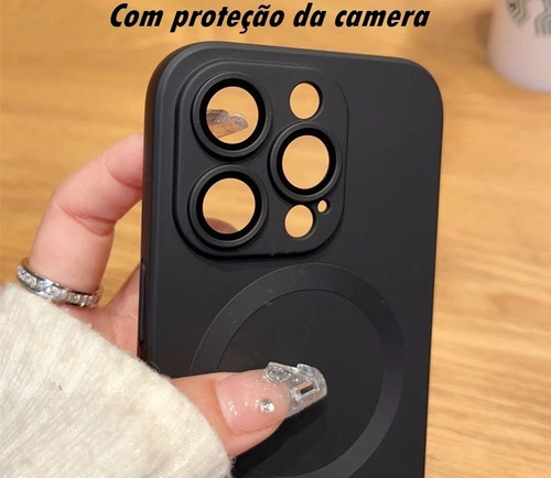 Capa Ultra Fina Magsafe Magnetica Para iPhone 11 12 13 14