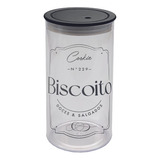 Pote Porta Mantimentos Hermético Decorado Biscoito 1400 Ml