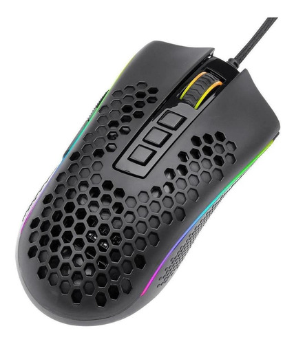 Mouse Gamer Redragon Storm M808-rgb Preto