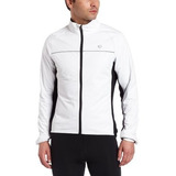 Pearl Izumi Men's Elt Thermal Barrier Jacket,white-black,x-l