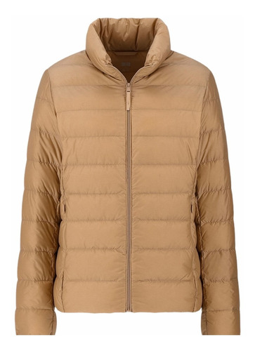 Campera Uniqlo Ultra Light Down Jacket Original 100% Beige