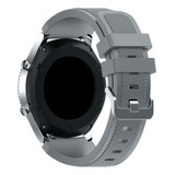 Pulseira 22mm Confort Compatível Amazfit Bip 5 Ultra Large Cor Cinza