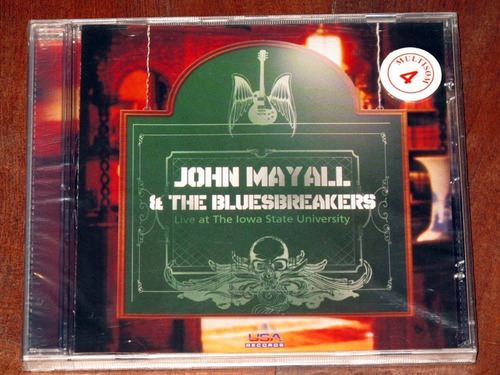 John Mayall Live At The Iowa State...cd Nuevo Importado