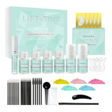 Kit Profesional De Lifting Y Tinte De Pestañas Y Cejas, Perm