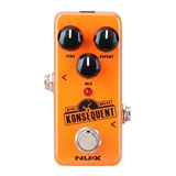 Mini Pedal Delay Para Guitarra Nux Ndd2 Konsequent