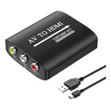 Adaptador Rca A Compatible Con Convertidor Av A Compuesto Pa