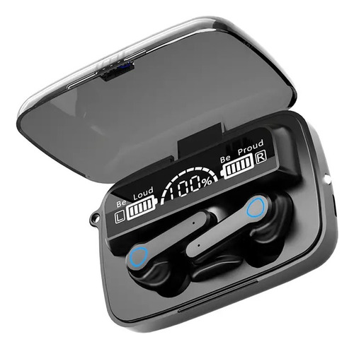 Audífonos In-ear Inalámbricos Bluetooth M19 Negro 