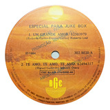 Roberto Leal Juke Box 1984 Compacto Manolo Otero