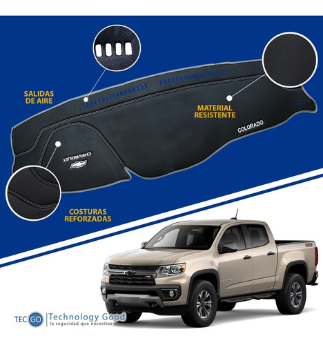 Protector Para Tablero Chevrolet Colorado 2018-2020 Foto 4