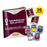 Panini Album Copa Do Mundo 2022 Kit Capa Mole + 100 Cromos