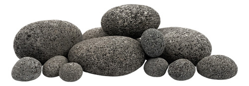 Rocha Natural Pebble Black Stone Para Decoração Aquário 5kg