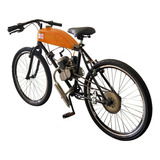 Bicicleta Motorizada Café Racer Sport Cor Laranja Triumph