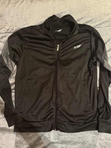 Chaqueta Deportiva Dri Fit Fly Negra Talla S