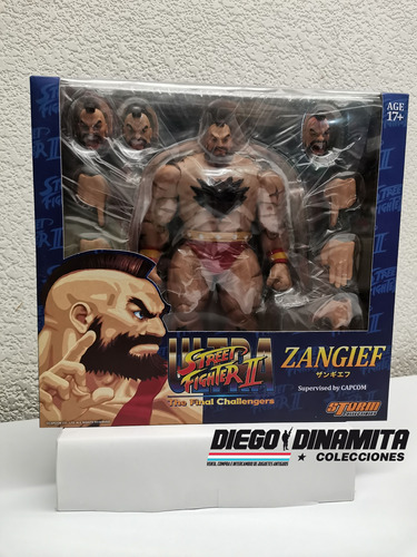 Figura Zangief Storm Collectibles Ultra Street Fighter Msi