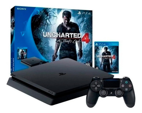 Sony Playstation 4 500gb Ps4 Slim 500gb Nfe E Garantia