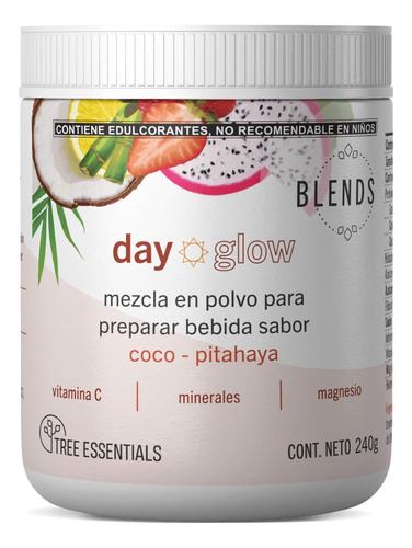 Blends Day Glow Tree Essentials Coco  Pitahaya 240 Gr