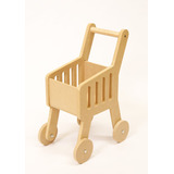 Carrito Compras Supermercado Infantil Montessori Fibrofacil