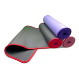 Mat Yoga Colchoneta Ejercicio Antideslizante 10mm 183x61 Pro