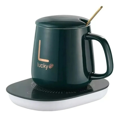 Taza Con Calentador Eléctrico Tazon Tazas De Cafe Temperadas