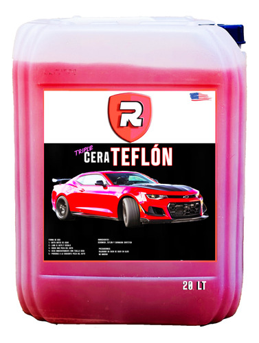 Cera Triple Carnauba Teflon Y Cerámica 20 L Envío Gratis