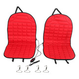 Cojín De Asiento Doble Con Calefacción Para Coche, Acolchado