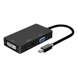 Adaptador 3en1 De Mini Displayport A Hdmi, Vga, Dvi 24+5