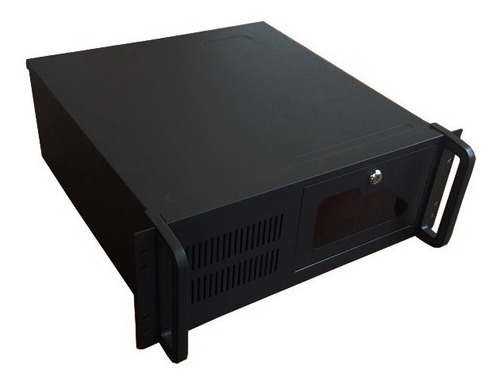 Gabinete Rack 4u Servidor  Sin Fuente 2 Ventilador Llave