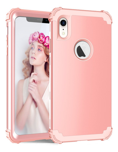 Funda Case Para iPhone X/xs/xs Max/xr 360 Uso Rudo 3 En 1