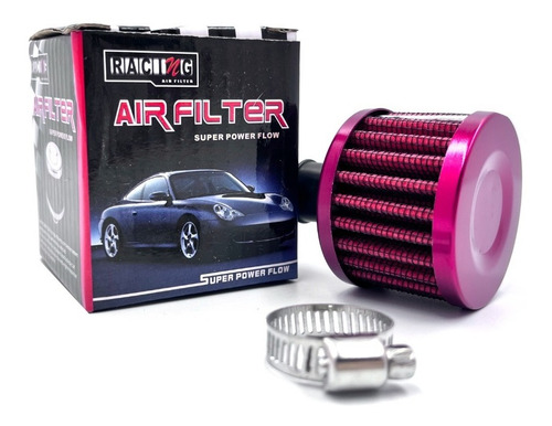 Mini Filtro Aire Alto Flujo Respiradero Universal Tuning