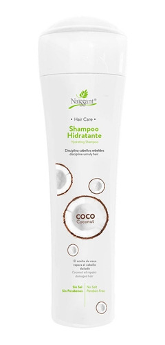 Naissant Shampoo Hidratante Coconut Sin Sal 300ml