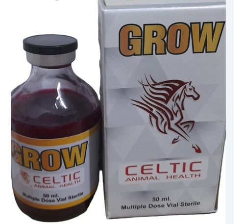 Grow Gh 50ml Crescimento E Definição Para Potros Todas Raças