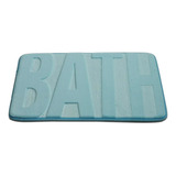 Alfombra  Baño Con Memoria Bath Pettish Online